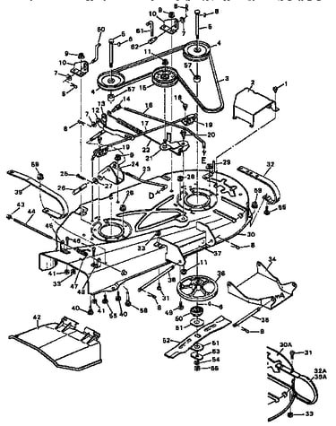 Blade housing