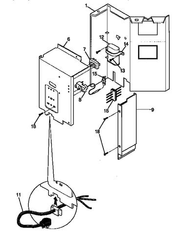 Control panel parts