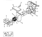 Kenmore 25387981833 air handling parts diagram