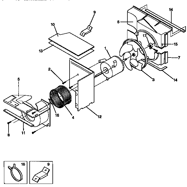 Air handling parts