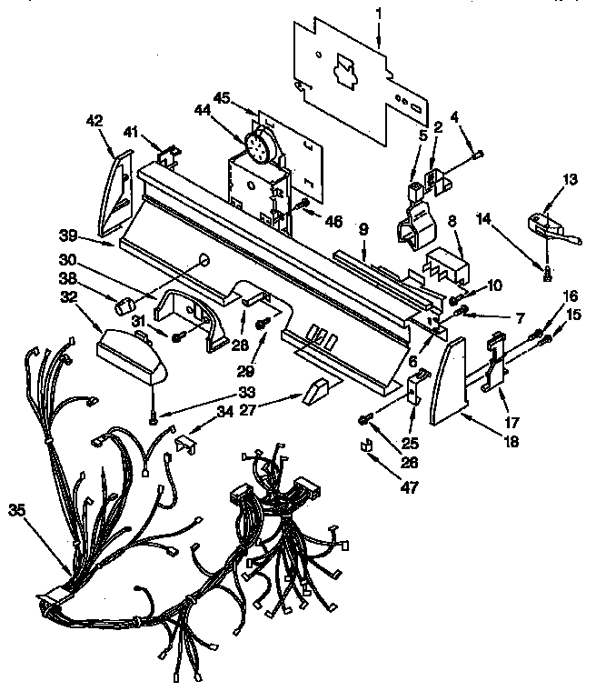 CONTROL PANEL PARTS