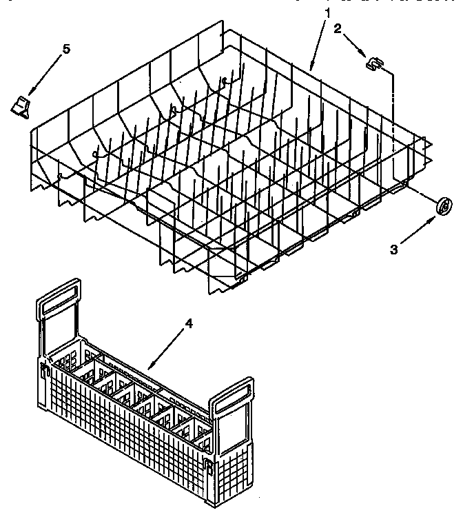 LOWER RACK PARTS