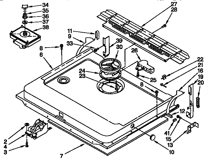 DOOR AND LATCH PARTS