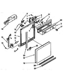 Frame and console parts