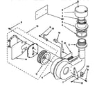 KitchenAid KUDA23ZY1 blower parts diagram