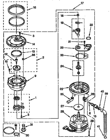 Pump and motor parts