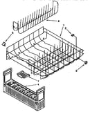 Lower rack parts