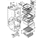 Kenmore 1069545720 refrigerator liner parts diagram