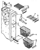 Freezer liner parts
