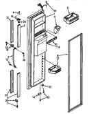 Freezer door parts