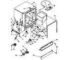Kenmore 6651544590 tub assembly parts diagram