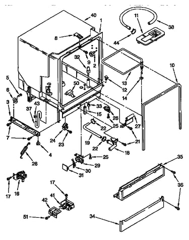 Tub assembly parts