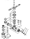 Pump and spray arm parts