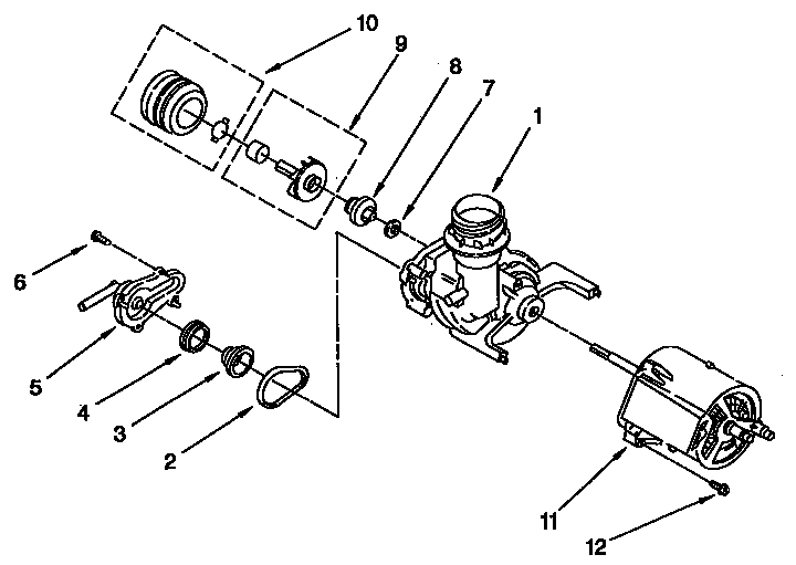 Pump and motor parts