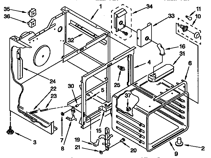 Oven parts