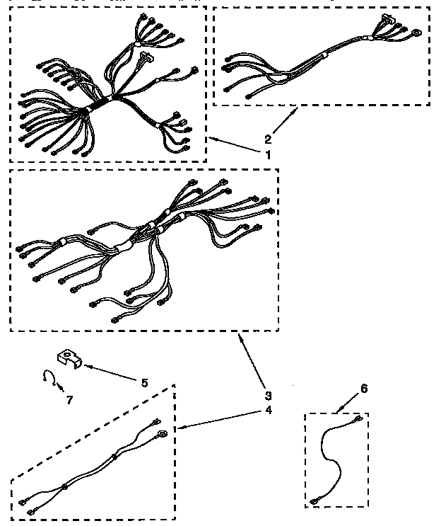 Wiring harness parts