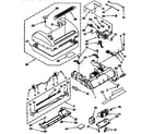 Kenmore 1163571290 nozzle and motor parts diagram