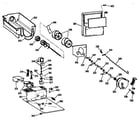 Kenmore 3639534851 ice bucket diagram