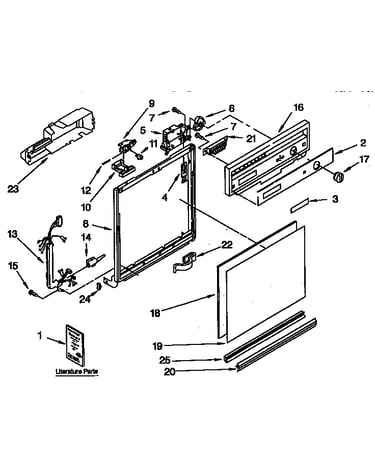 Frame and console parts