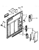 Inner door partsv