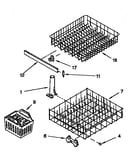 Dishrack parts