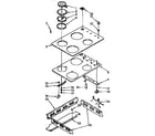 Kenmore 6654558995 cooktop parts diagram