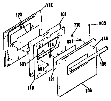 Door section