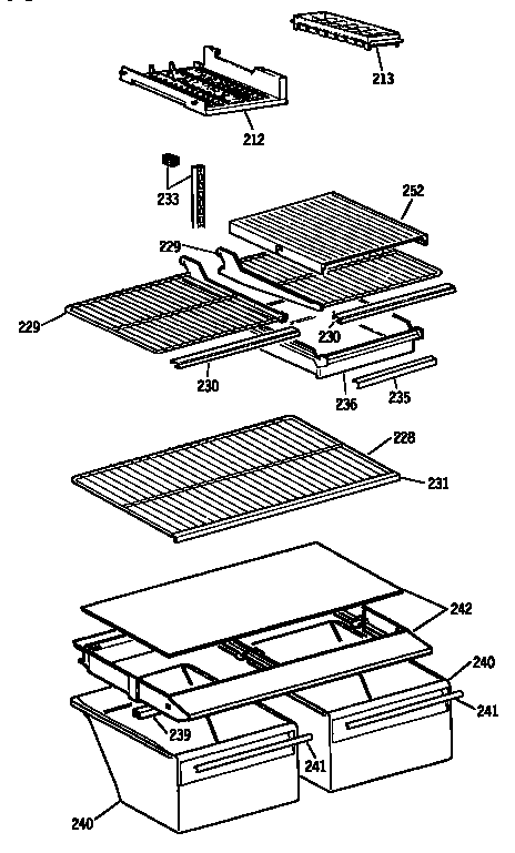 Shelf parts