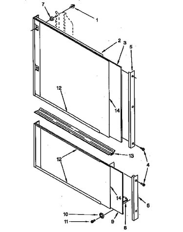 Door and panel parts