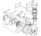 KitchenAid KUDA23HYWH1 blower parts diagram