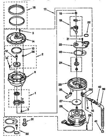 Pump and motor parts