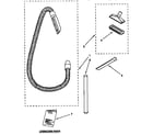 Kenmore 1163469590 hose and attachment parts diagram