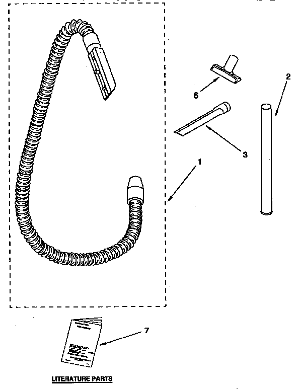 HOSE AND ATTACHMENT PARTS