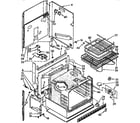 Kenmore 6644558953 oven parts diagram