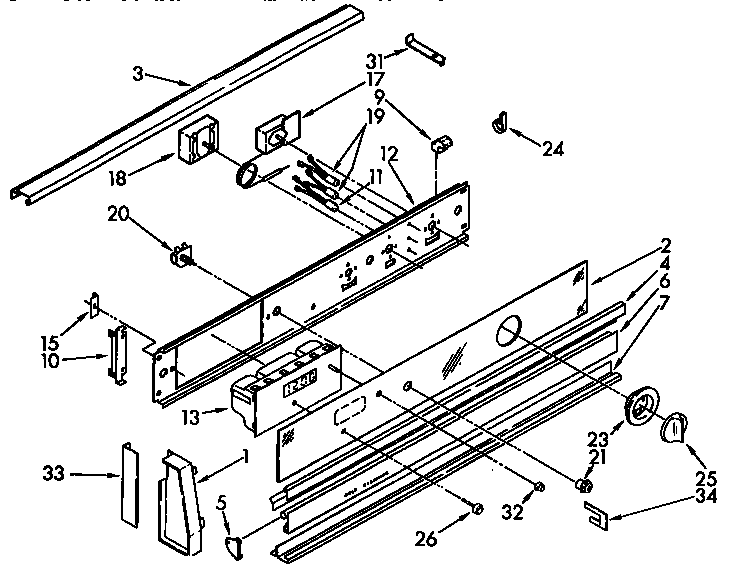 Control panel parts