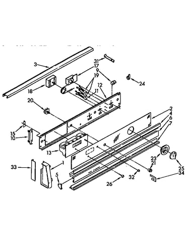 Control panel parts