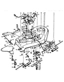 Blade housing lower half
