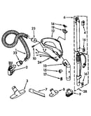 Hose and attachment parts