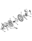 Power cord reel parts
