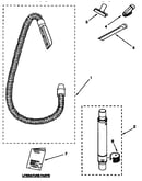 Hose and attachment parts