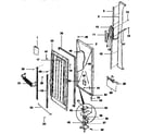 Kenmore 2539235712 door parts diagram