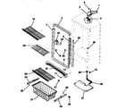Kenmore 2539235782 cabinet parts diagram