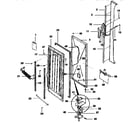 Kenmore 2539239712 door parts diagram