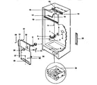 Kenmore 2539239782 liner parts diagram
