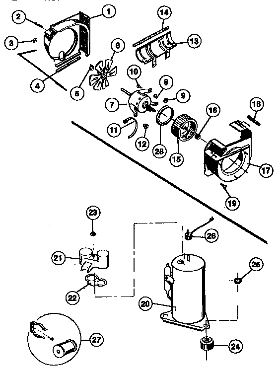 Air handling and compressor parts