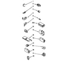Kenmore 11091511100 wiring harness parts diagram