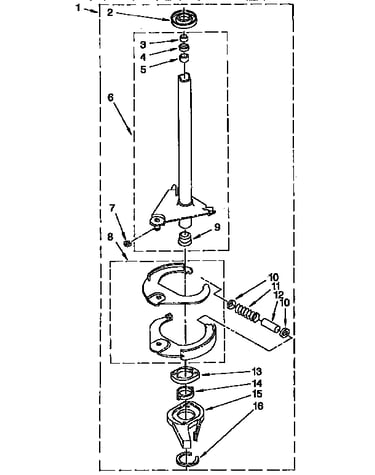 Brake and drive tube parts