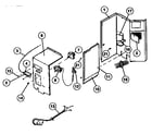 Kenmore 2538780993 electrical system and unit parts diagram