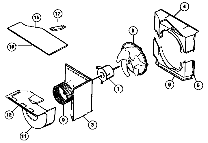 Air system handling parts