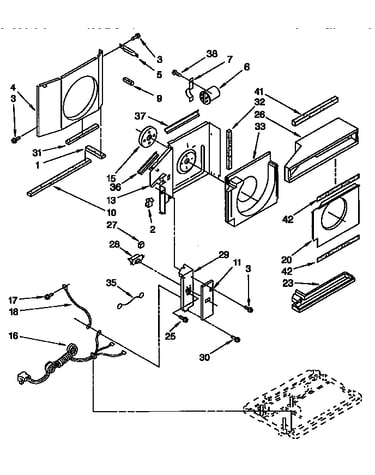 Air flow and control parts